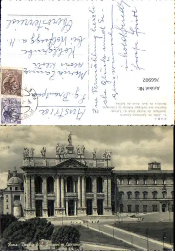 766902 Roma Basilica di S. Giovanni in Laterano Metropolitan City of Rome Italy