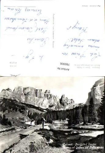 766906 Pordoijoch Strada del Pordoi Gruppo del Sella Canazei Trient Italy