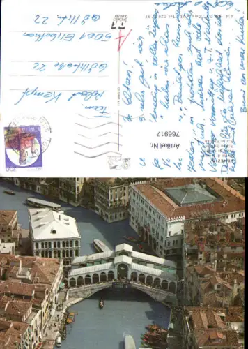 766917 Venedig Rialtobrücke Venedig Italy
