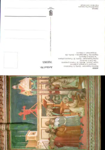 766966 Assisi Basilica di S. Francesco Provinz Perugia Italy
