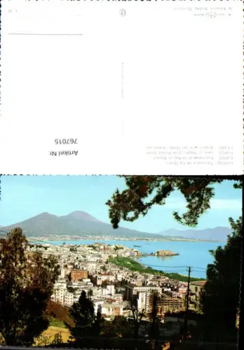 767015 Napoli Panorama da Via Orazio Città metropolitana di Napoli Italy