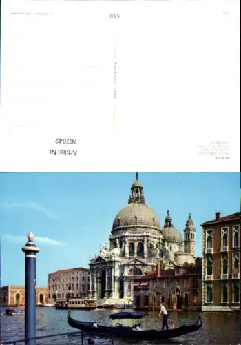 767042 Venezia, Chiesa della Salute Venedig Italy