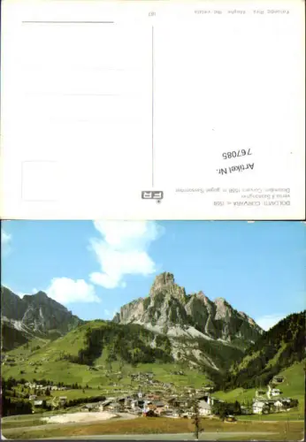 767085 Corvara, Dolomiten gegen Sassongher Trentino Südtirol Italy