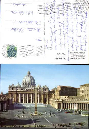 767106 Vatikanstadt Petersdom Vatikanstadt Vatican City Vatikan