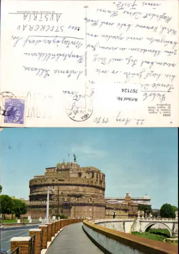 767124 Rom Engelsburg (Castel S. Angelo) Rom Hauptstadt Italy