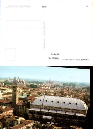 767128 Padova Palazzo della Ragione Provinz Padua Italy