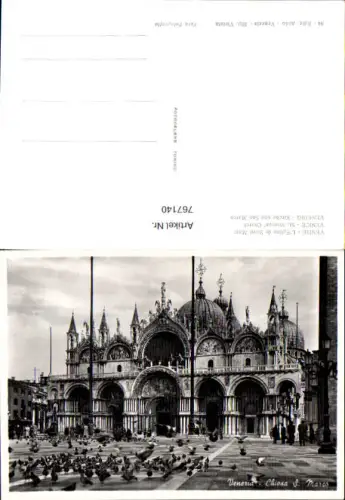 767140 Venedig Markusdom Venedig Italy
