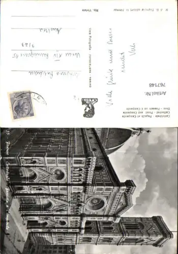 767148 Firenze Cattedrale Florenz Italy