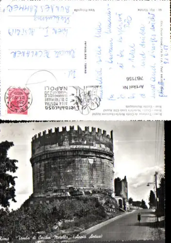 767156 Rom Tomba di Cecilia Metella Appia Antica Rom Italy