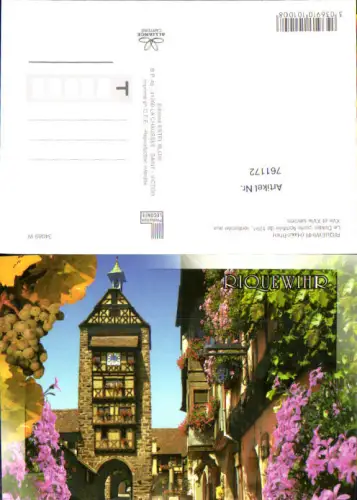 761172 Riquewihr Dép. Haut-Rhin France