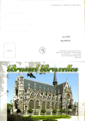 761173 Brüssel Eglise Notre-Dame du Sablon Region Brüssel-Hauptstadt Belgium