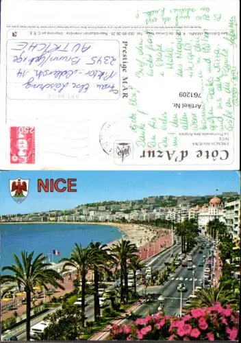 761209 Nice Côte d'Azur Promenade des Anglais Département Alpes-Maritimes France