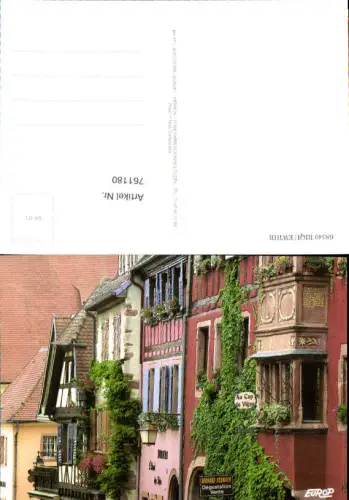 761180 Riquewihr Département Haut-Rhin France