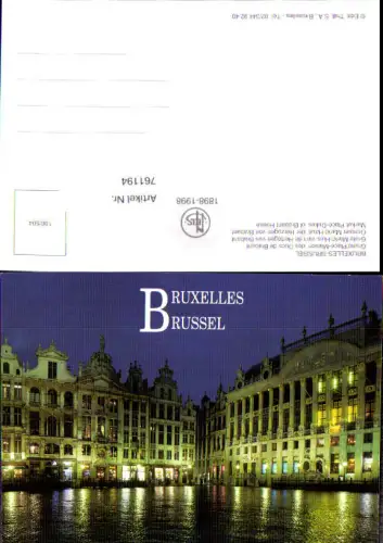 761194 Brüssel Grand Place / Grote Markt Region Brüssel-Hauptstadt Belgium