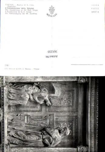 761233 Firenze Basilica di S. Croce L'Annunciazione della Vergine Città metropolitana di Firenze Italy