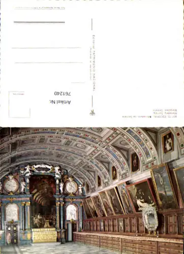 761240 El Escorial Monasterio Sacristia Comunidad de Madrid Spain