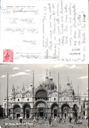 767177 Venezia Basilica di S. Marco Venedig Italy