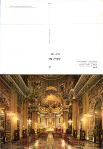 767189 Roma, Chiesa del Gesù Rom Italy