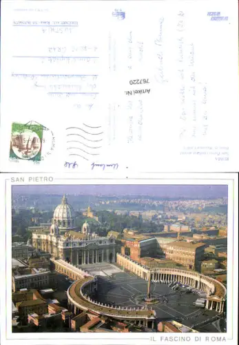 767220 Roma San Pietro Rom Italy Vatikan