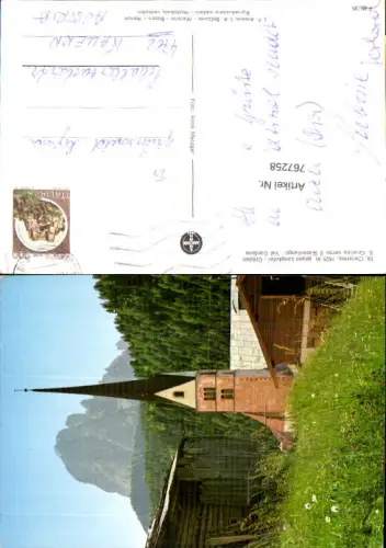 767258 St. Christina in Gröden Gardena Langkofel Bozen Italy