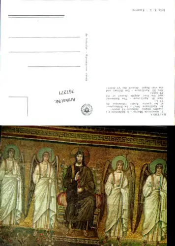 767271 Ravenna S. Apollinare Nuovo Mosaik Provinz Ravenna Italy