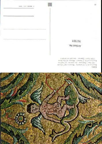 767301 Rom Basilica di S. Clemente Mosaico dell'abside Rom Italy