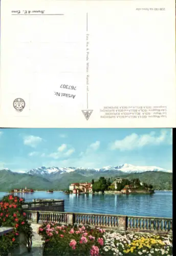 767307 Isola Bella Stresa Lago Maggiore Provinz Verbano-Cusio-Ossola Italy