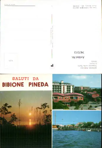 767313 Bibione Pineda Tramonto sulla Valle I Casoni Hotels Venedig Italy