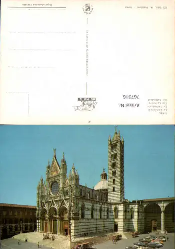 767316 Siena La Cattedrale Provinz Siena Italy