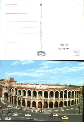 767324 Verona Arena Provinz Verona Italy