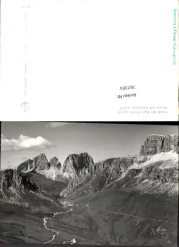 767355 Passo Pordoi Gruppo del Sassolungo Canazei Italy Arabba Sammlung T. Thomas Sachrang