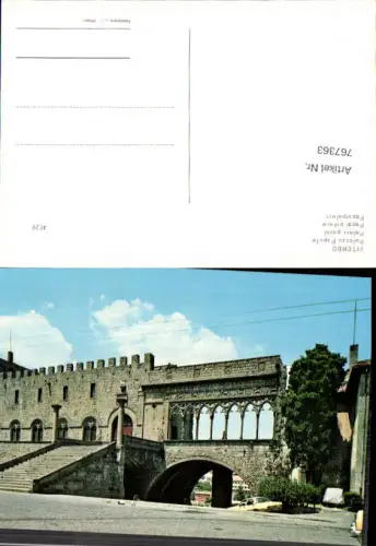 767363 Viterbo Palazzo Papale Provinz Viterbo Italy