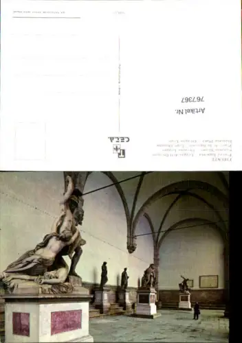767367 Firenze, Piazza Signoria - Loggia dei Lanzi Florenz Italy