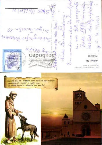 761330 Assisi S. Francesco d. Assisi Provinz Perugia Italy