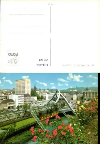 761321 Wuppertal-E. Stadtmitte Wuppertal Germany Schwebebahn