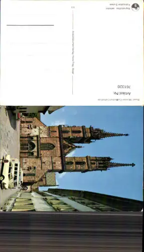 761320 Basel Münster-Cathedral VW Bully Basel-Stadt Switzerland