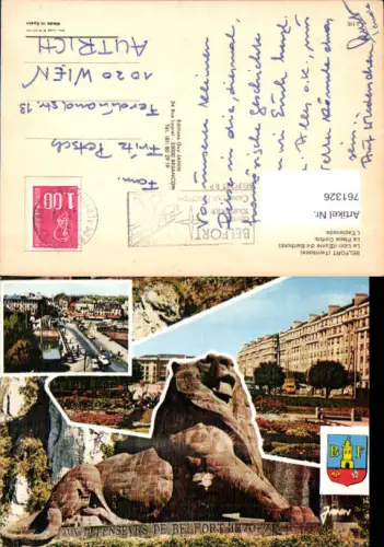761326 Belfort Le Lion Territoire de Belfort France
