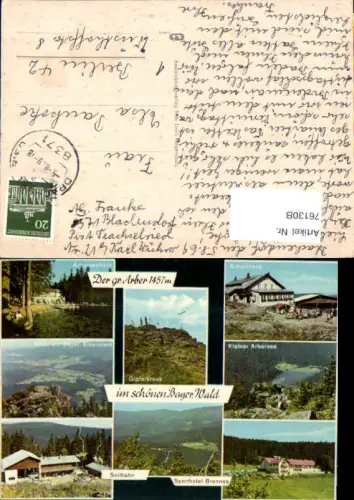 761308 Großer Arber Bayerisch Eisenstein Bayerischer Wald LK Regen