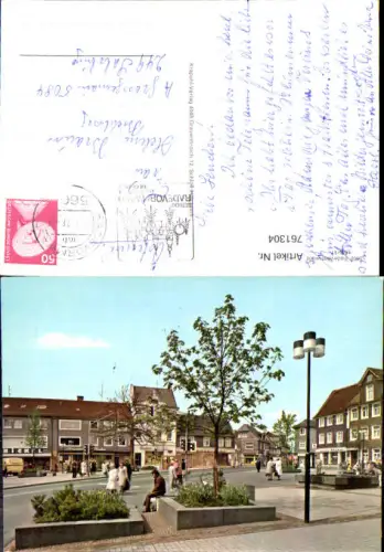 761304 Radevormwald Oberbergischer Kreis Marktplatz Straßenansicht