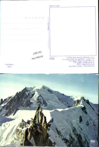 761267 Chamonix Mont Blanc Haute-Savoie France