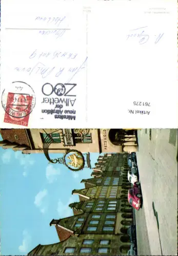 761275 Münster Prinzipalmarkt Münster VW Käfer Oldtimer Auto
