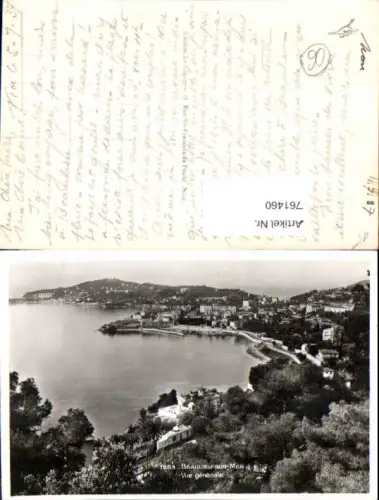 761460 Beaulieu-sur-Mer Vue générale Département Alpes-Maritimes France