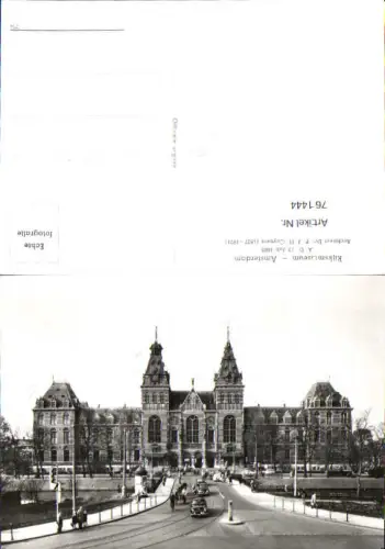 761444 Amsterdam Netherlands Reichsmuseum Rijksmuseum