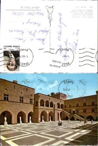 761406 Rhodos Palast des Großmeisters Rhodes Greece