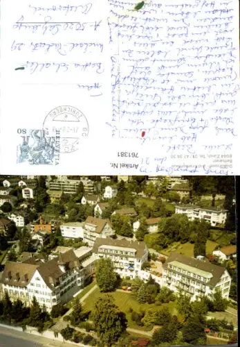 761381 Zürich Diakonissen- und Krankenhaus Bethanien Zürichberg Switzerland