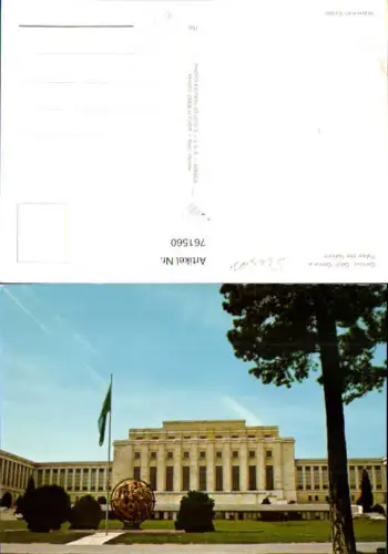 761560 Genf Palais des Nations Genf Switzerland