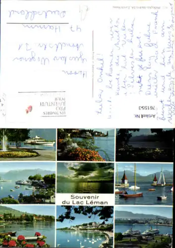 761553 Lac Léman (Genfersee) Waadt Switzerland