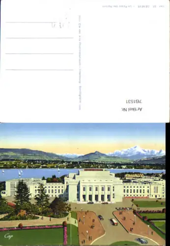 761531 Genf Le Palais des Nations Genf Switzerland