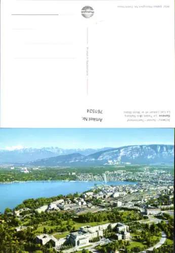 761524 Genève Le Palais des Nations Le Lac Léman Mont-Blanc Genf