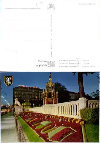 761517 Genf Le Monument Brunswick de nuit Genf Switzerland